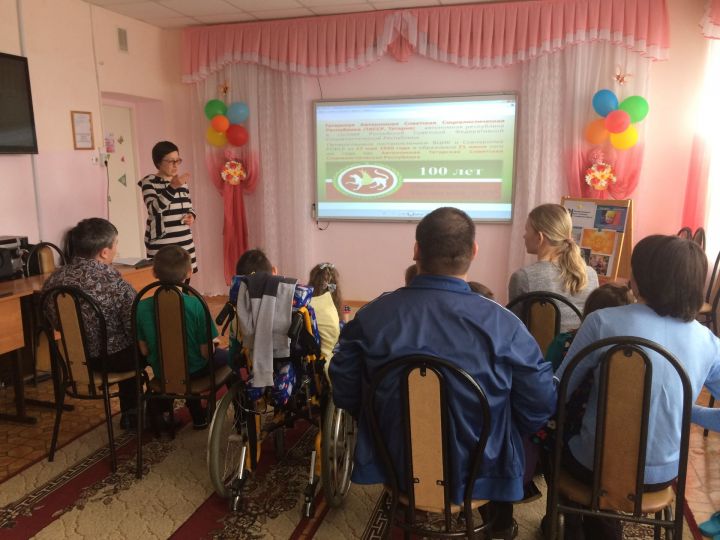 В Кукморском реабилитационном центре «Милосердие» продолжаются мероприятия, посвященные 100-летию ТАССР