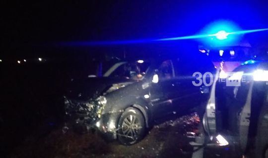 В Татарстане юная автоледи столкнулась с авто из Башкирии
