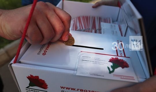 В Татарстане акция «Красная гвоздика» проходит в онлайн-режиме