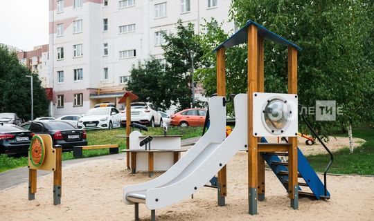 В 728 дворах Татарстана ведутся работы по президентской программе «Наш двор»