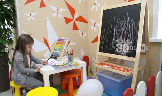 В Татарстане откроются детские игровые комнаты и развлекательные центры