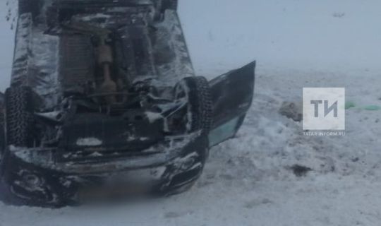 В Татарстане автоледи чудом выжила после аварии