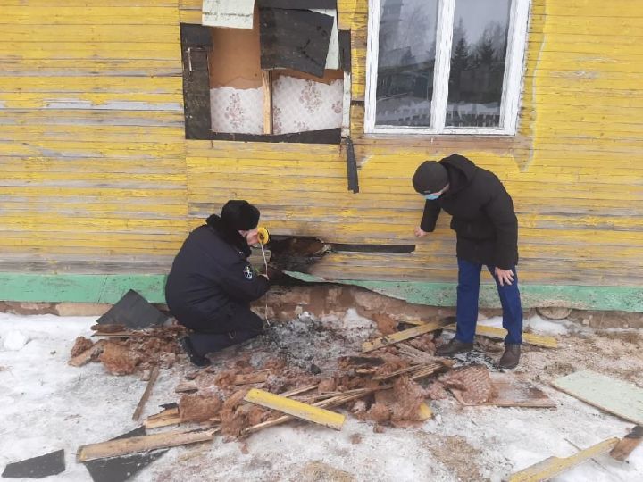 В Кукморском районе возбудили уголовное дело по факту пожара в детском саду