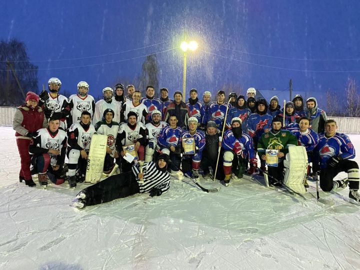 Шесть команд сразились за победу в соревновании на Кубок «Хоккейная команда села Адаево»