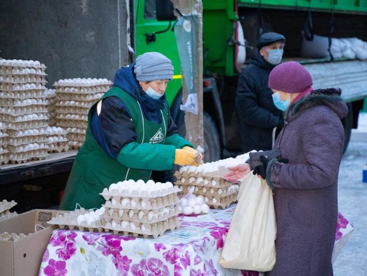 На ярмарках в Казани продано 2 млн штук яиц