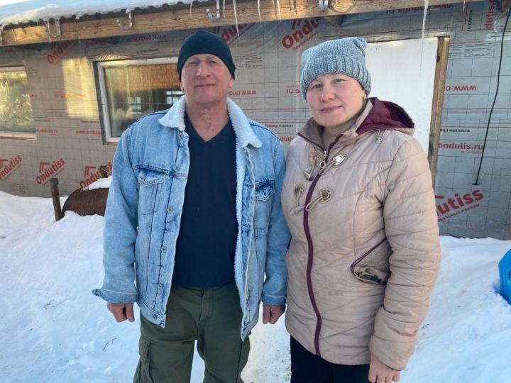 Семья Кириловых из Кукморского района воспользовалась государственной поддержкой на строительство малой фермы