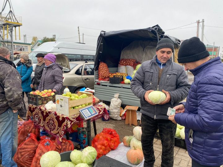 В Кукморе прошла ярмарка, посвященная Международному дню пожилого человека