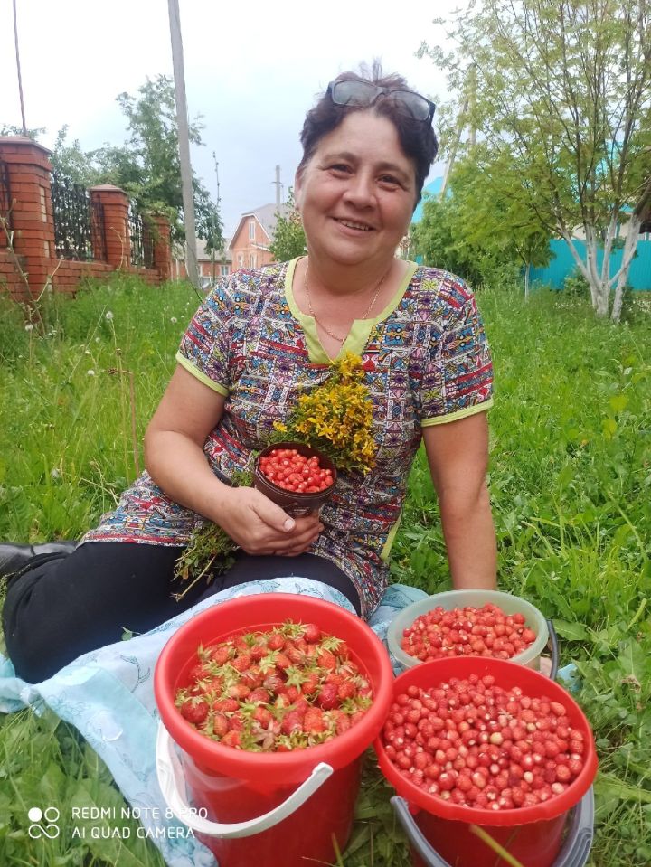 Роза Багавиева из Кукмора: Собираем ягоды для души