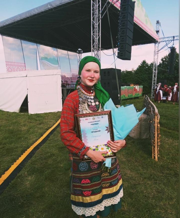 Уроженка Кукморского района заняла второе место в Республиканском конкурсе красоты «Чеберина-2022»