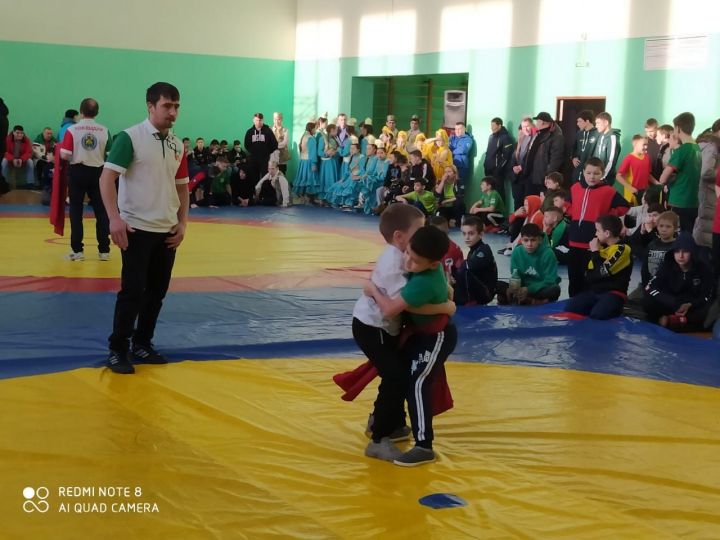 В Кукморском районе в пятый раз прошли соревнования по национальной борьбе корэш на приз хозяйства имени Вахитова