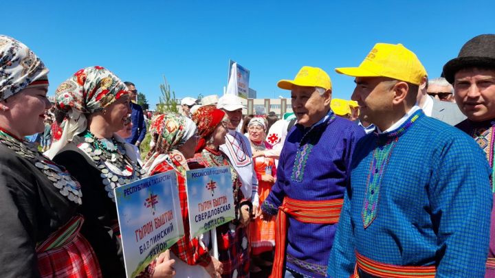 В селе Нырья нашего района проходит республиканский праздник удмуртской культуры «Гырон быдтон»