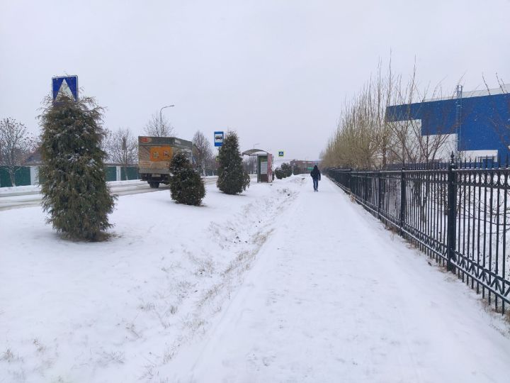 В Кукморском районе ожидается мокрый снег, метель и сильный ветер