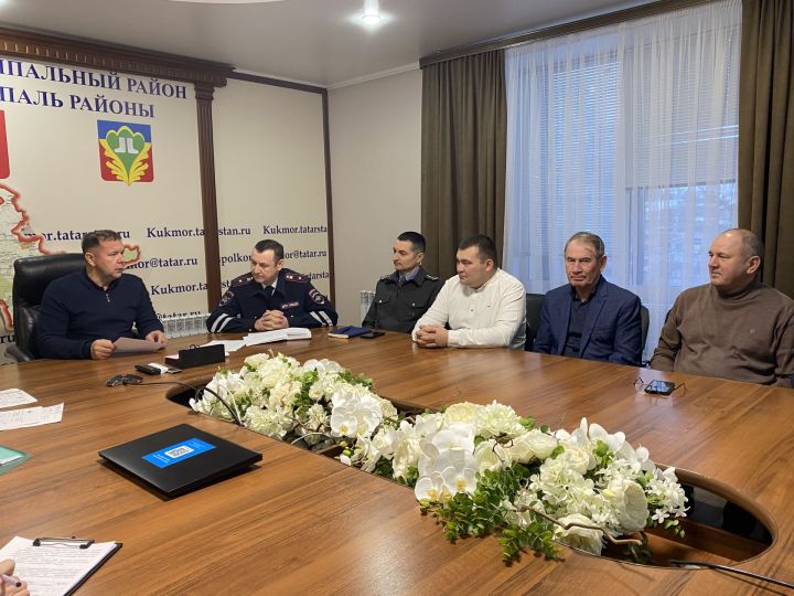 Кукмарада Юл хәрәкәте иминлеге комиссиясенең утырышы узды