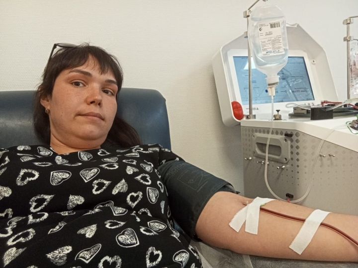 Руководитель Добро. Центра «Добрый Кукмор» более 10 лет сдает кровь