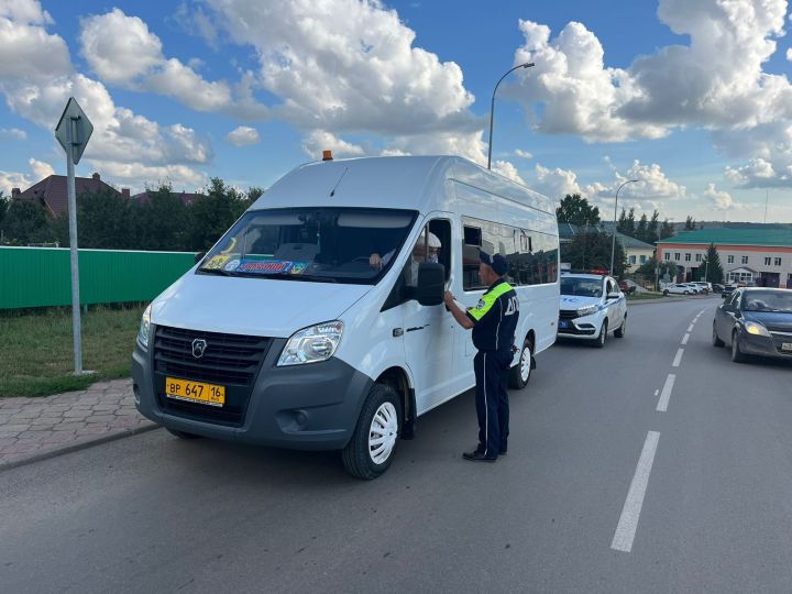 В Кукморе проходит операция «Автобус»