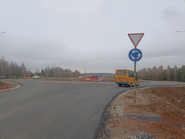 Госавтоинспекция Кукморского района: на автодороге «Мамадыш-Кукмор» появилась кольцевая развязка