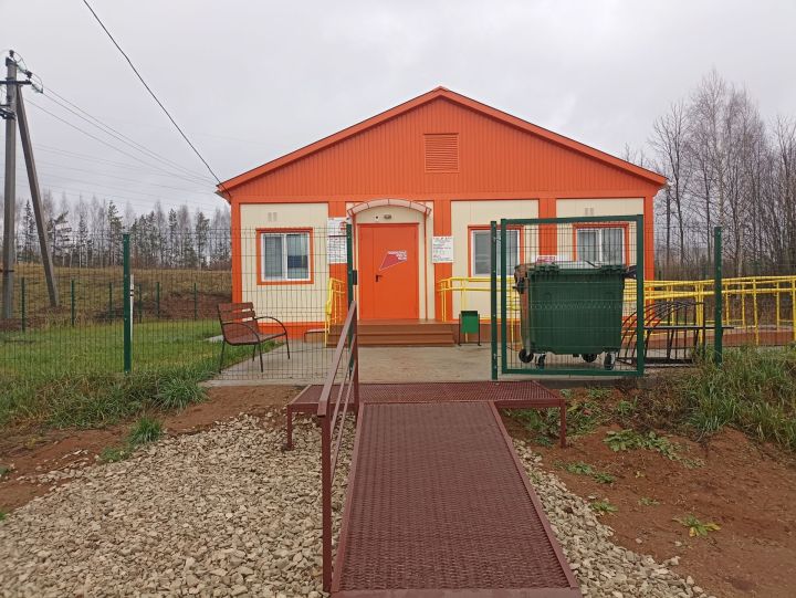 В селе Новый Каенсар Кукморского района построили новый ФАП