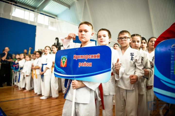 Спортсмены из Кукмора заняли призовые места в соревнованиях «Первенство Татарстана по киокусинкай каратэ»