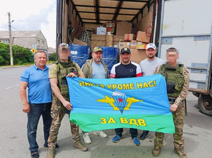 Глава Кукморского района доставил гуманитарную помощь в зону СВО