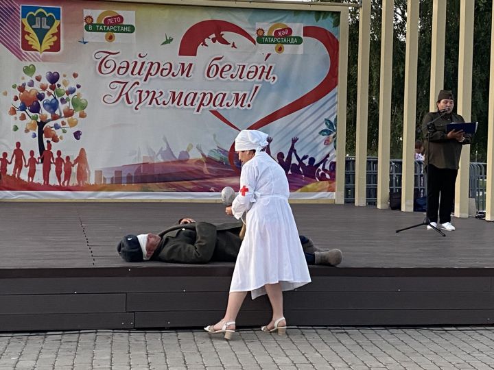 «Лето в Татарстане»: в Кукморе прошел патриотический концерт
