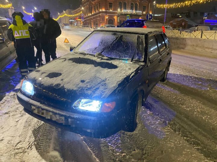 В Кукморе водитель совершил наезд на пешехода