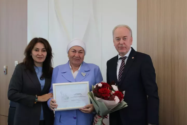 Жительница Кукморского района получила благодарность на республиканском уровне