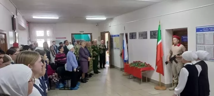 В Березнякской школе установили мемориальные доски в честь выпускников-героев