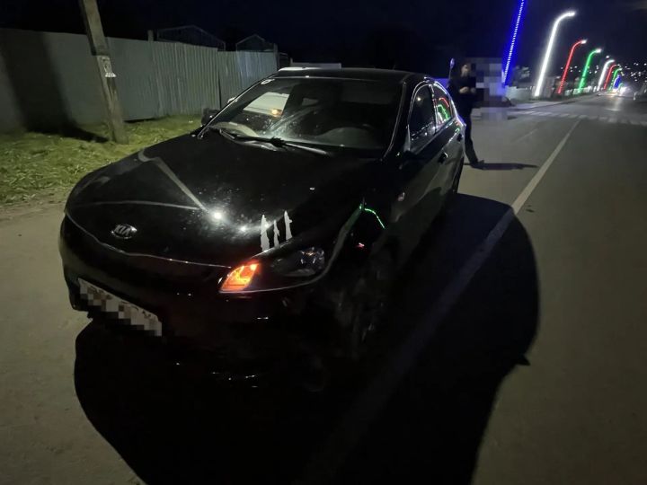 В Кукморе водитель автомобиля совершил наезд на пешехода
