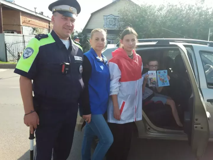В Кукморе прошел рейд по безопасности детей-пассажиров