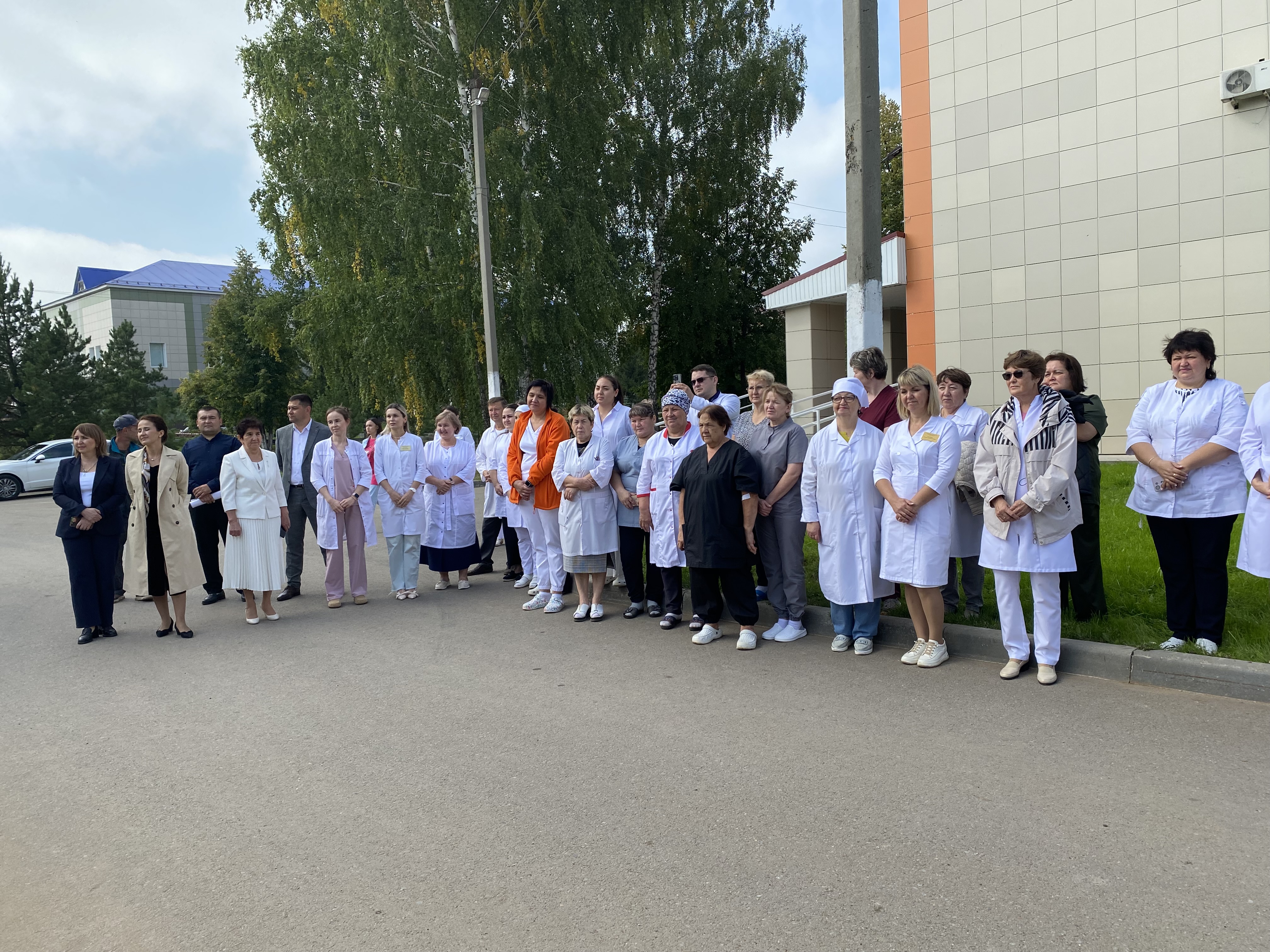 В Кукморе открылся обновленный молочно-раздаточный пункт ЦРБ