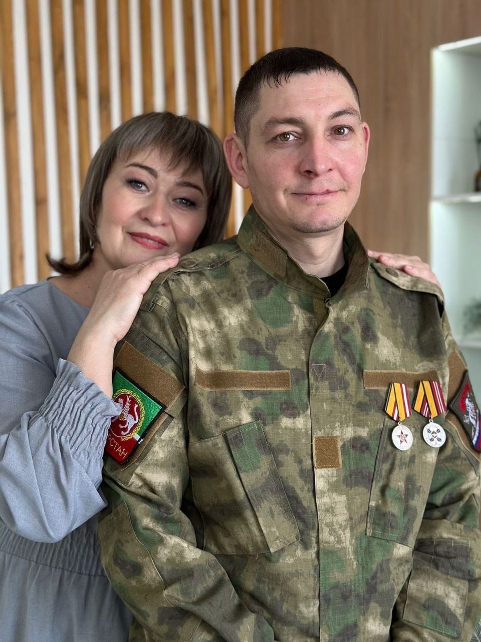 Семья бойца СВО из Кукмора: «Пусть папа скорее вернется»
