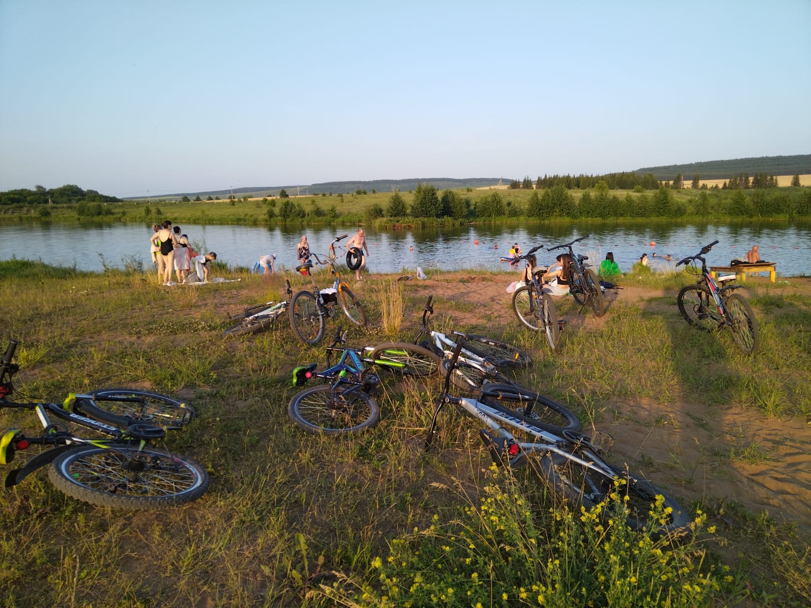 Кукмара районындагы пляж