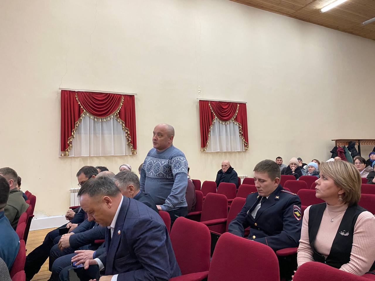 В селе Большой Кукмор состоялся сход граждан