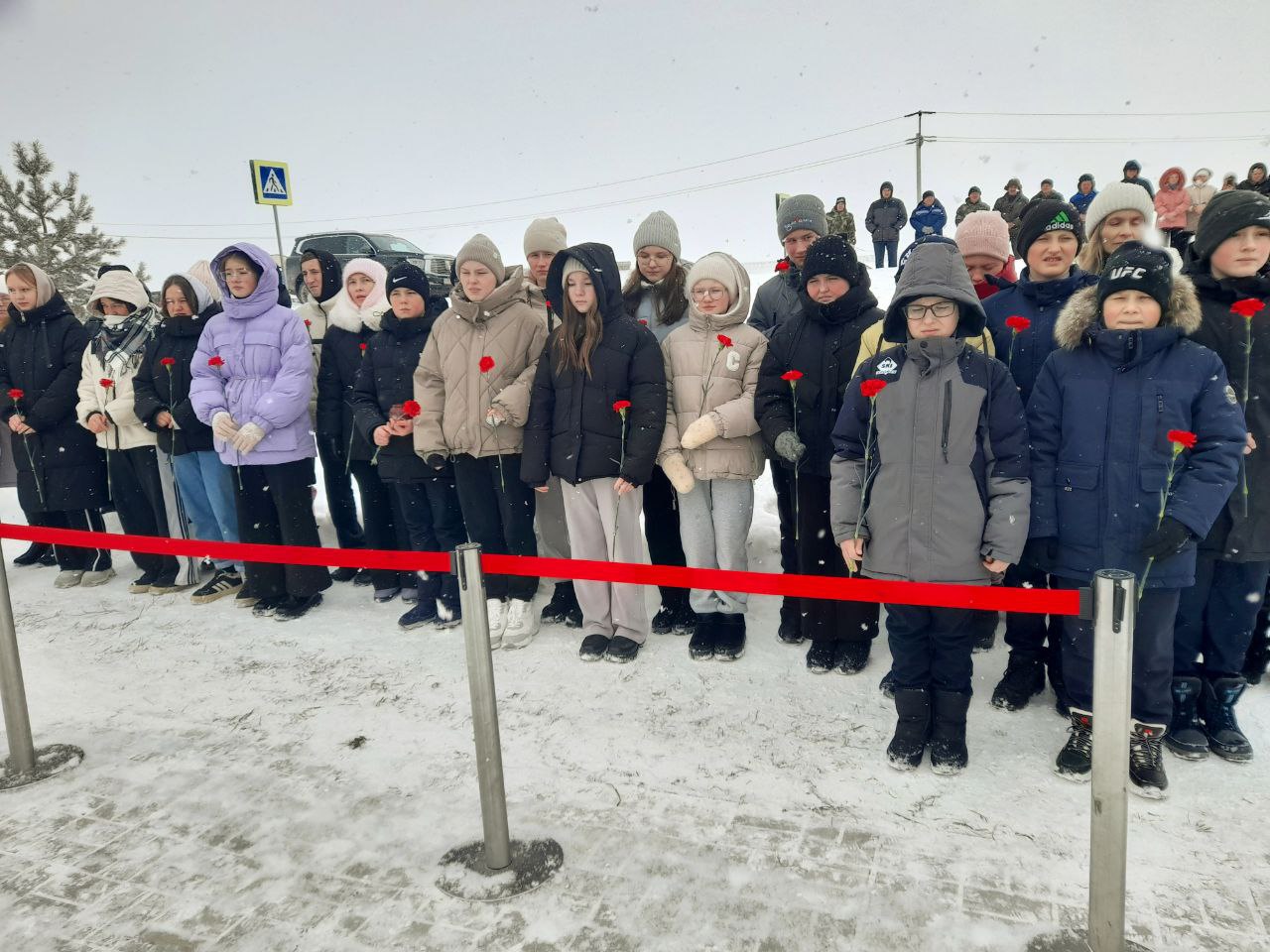 В селе Лельвиж Кукморского открыли мемориальную доску в память о Герое СВО