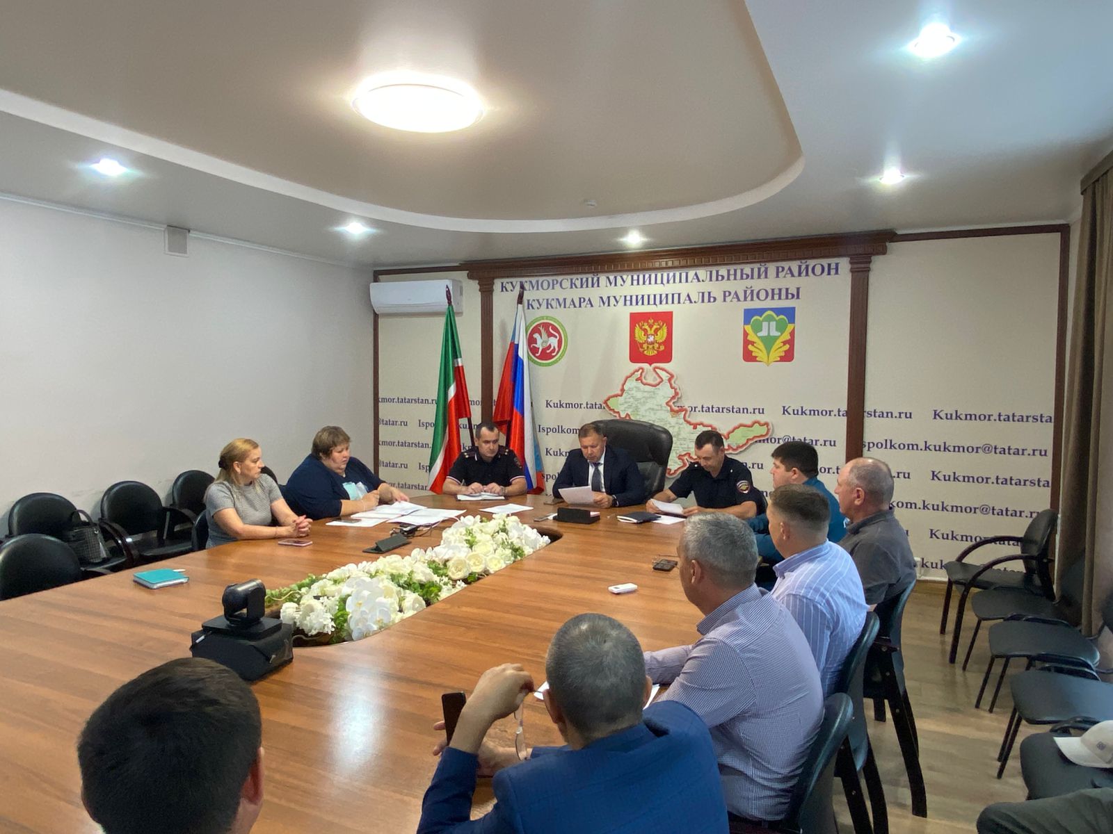 В Кукморе обсудили безопасность дорожного движения