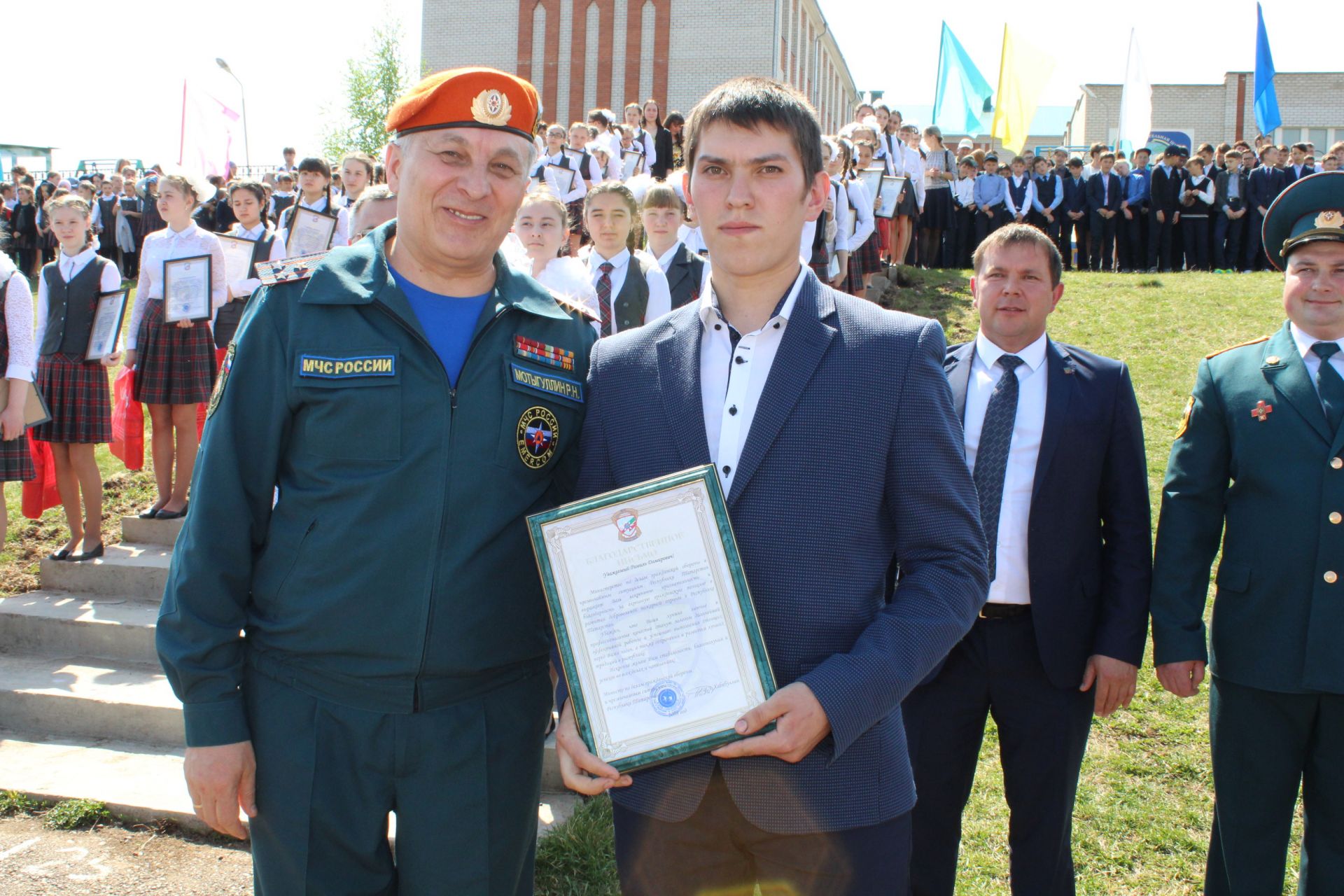 Фоторепортаж: Лучшей командой ДПО РТ стали добровольцы из Кукморского района