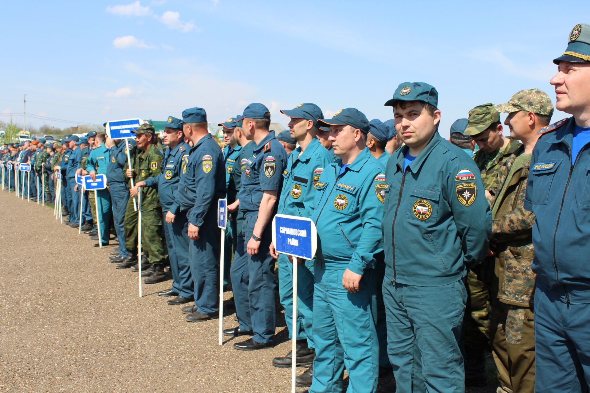 Фоторепортаж: Кукмарада ирекле янгын сүндерү отрядларының республика смотр –конкурсы үткәрелде