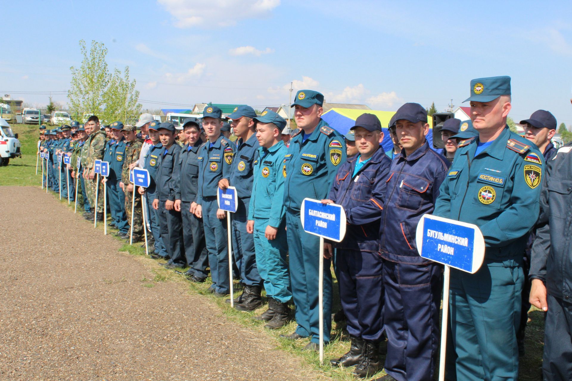 Фоторепортаж: Кукмарада ирекле янгын сүндерү отрядларының республика смотр –конкурсы үткәрелде