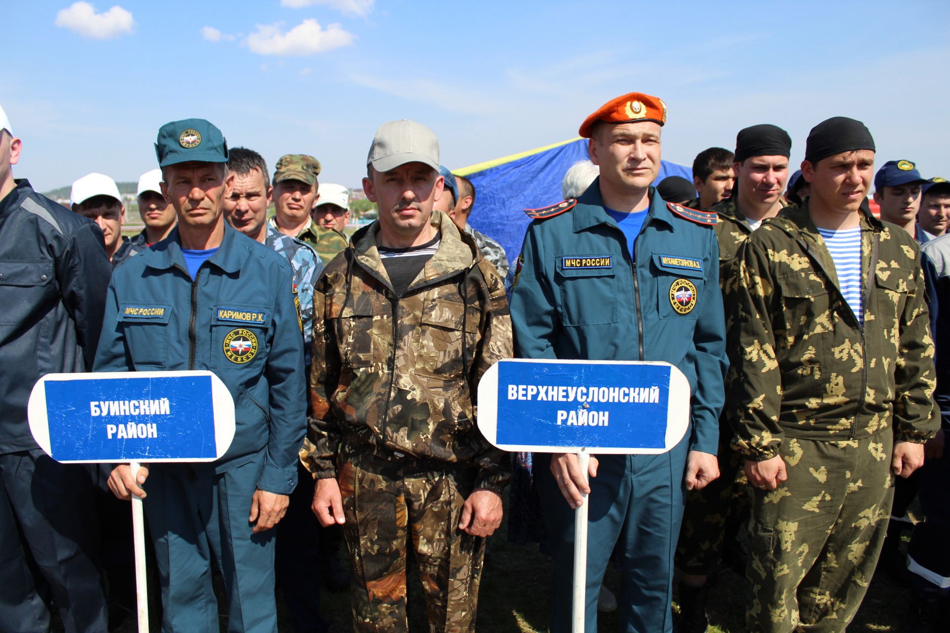 Фоторепортаж: Лучшей командой ДПО РТ стали добровольцы из Кукморского района
