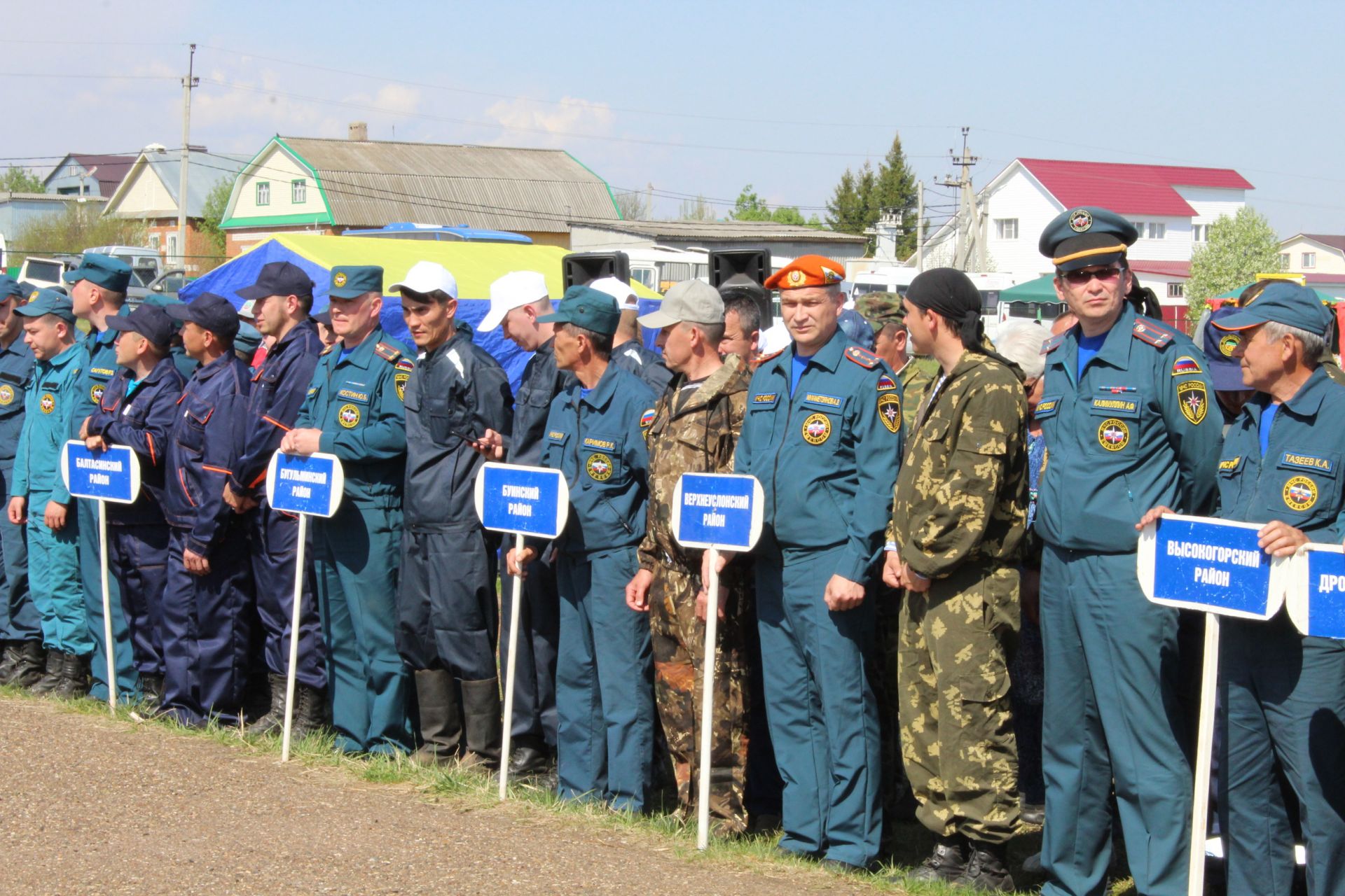 Фоторепортаж: Кукмарада ирекле янгын сүндерү отрядларының республика смотр –конкурсы үткәрелде