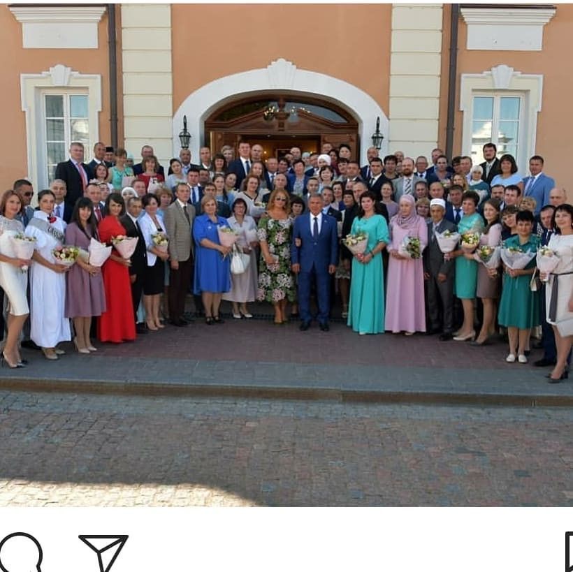 Семья Леонтьевых из Кукмора приняла участие в торжественном приеме в честь лучших семей республики
