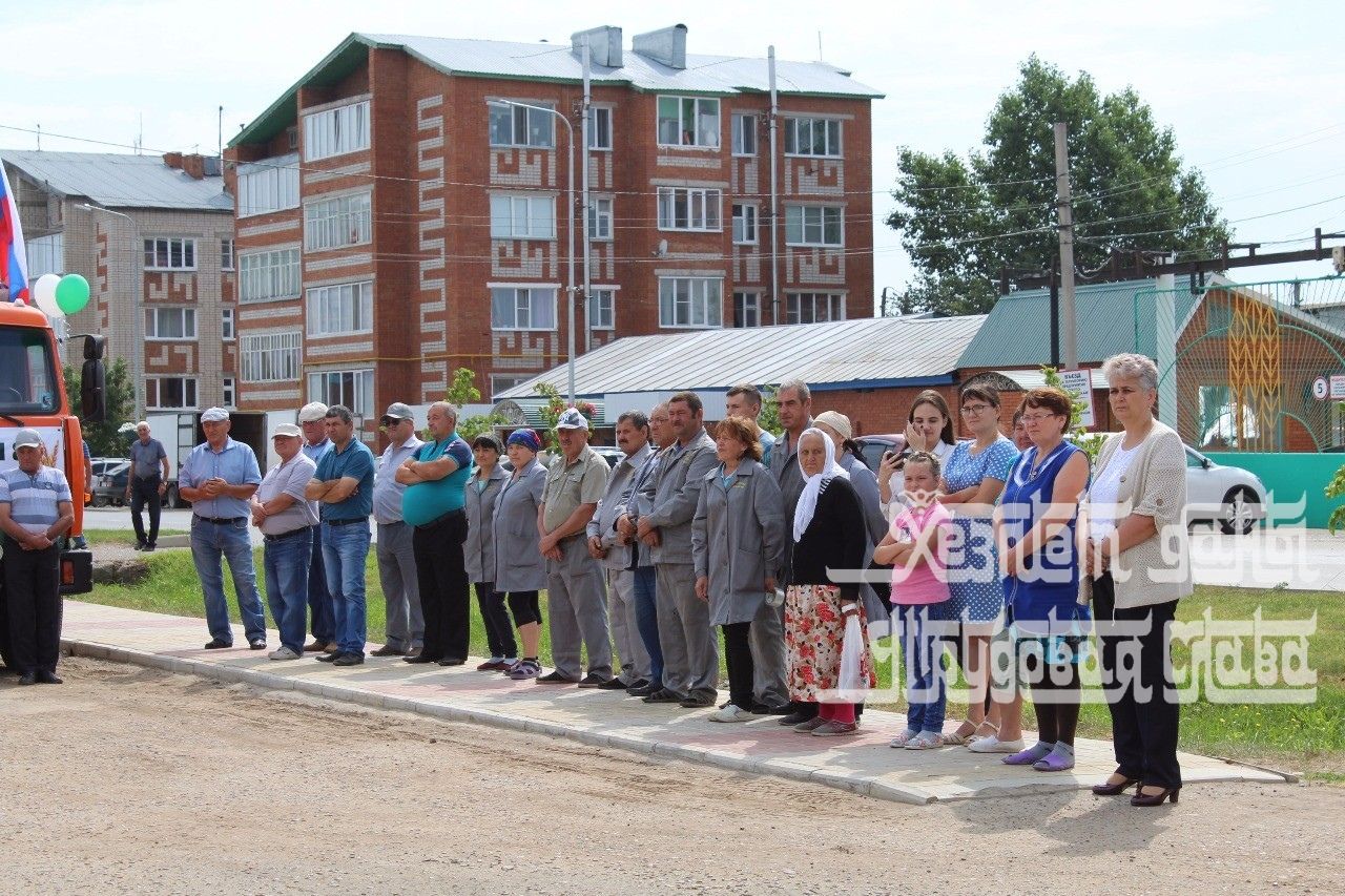 Фото: Кукморский элеватор принял обозы с зерном нового урожая