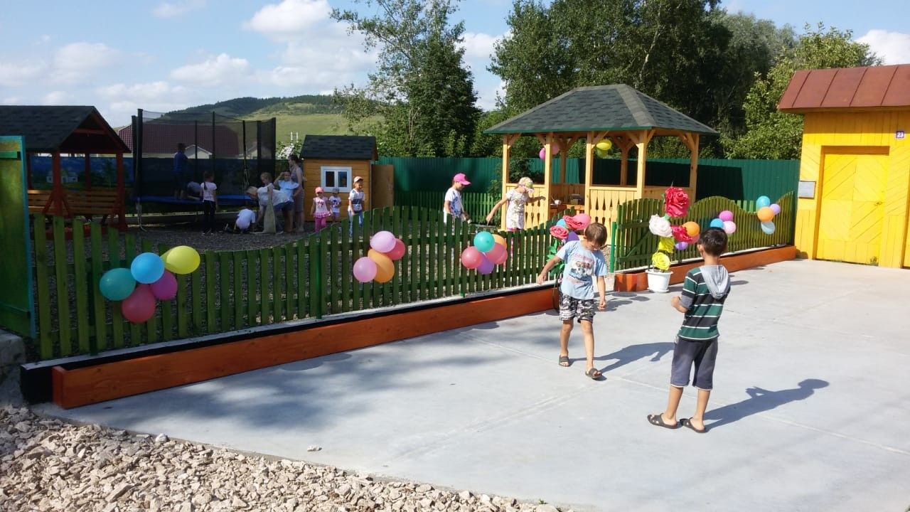 Фото: В деревне Большой Кукмор открылась детская площадка