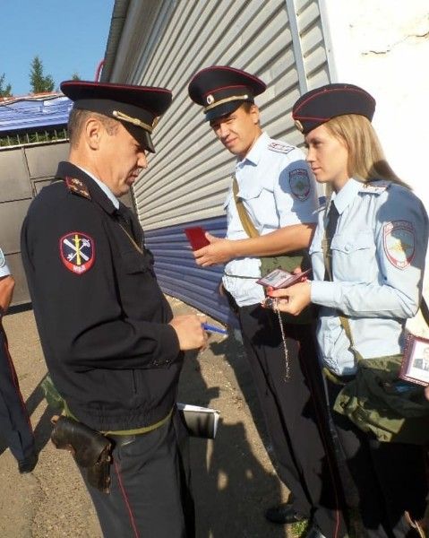 Фото: В Кукморе полицейские провели техническую проверку средств индивидуальной защиты