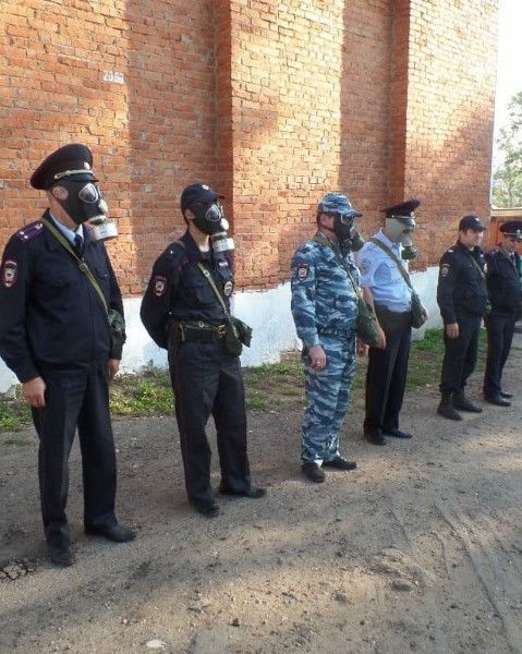 Фото: В Кукморе полицейские провели техническую проверку средств индивидуальной защиты