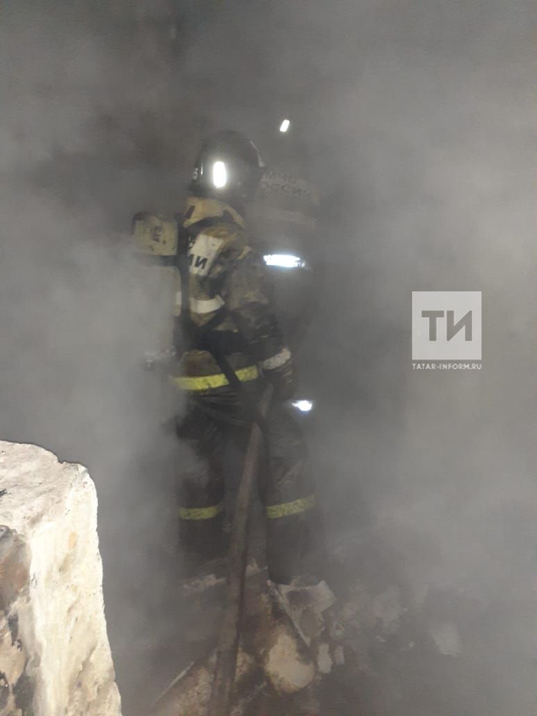В Татарстане при страшном пожаре погиб мужчина (фото)