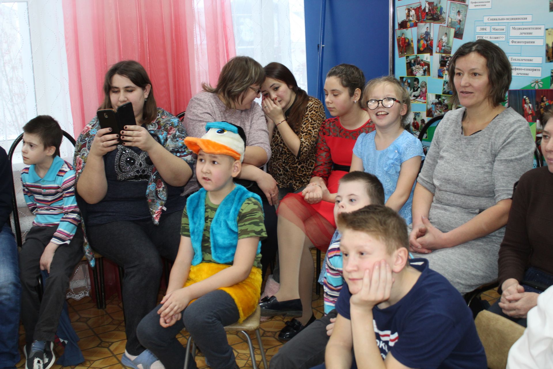 Кукморскому реабилитационному центру «Милосердие» подарили телевизор