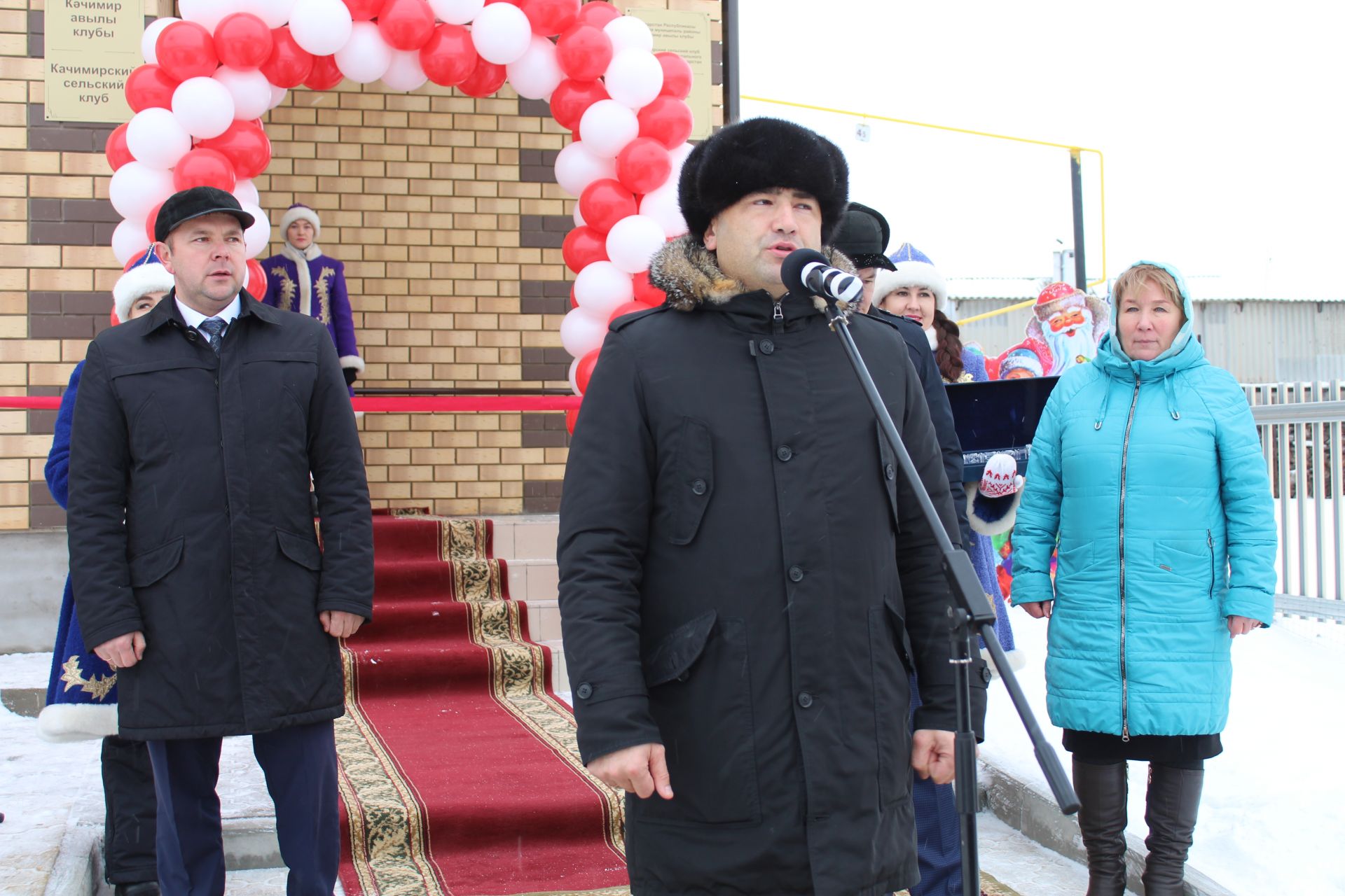 В деревне Качимир состоялось открытие нового дома культуры