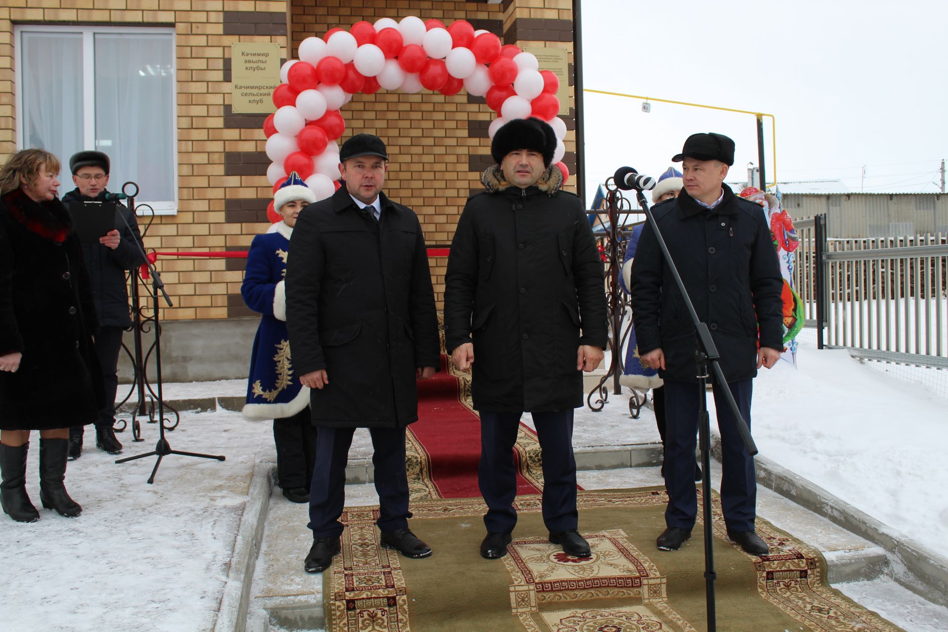 В деревне Качимир состоялось открытие нового дома культуры
