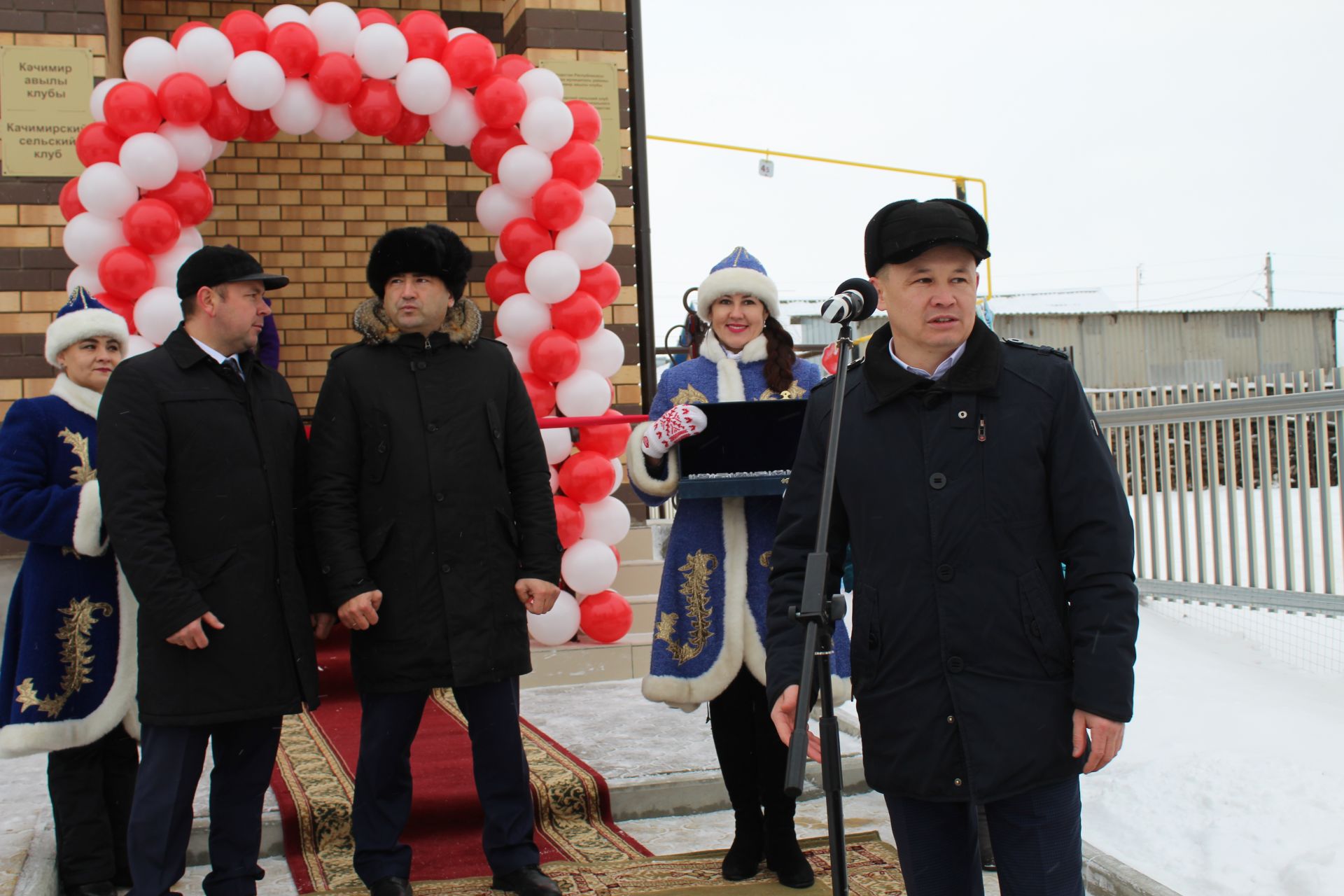В деревне Качимир состоялось открытие нового дома культуры